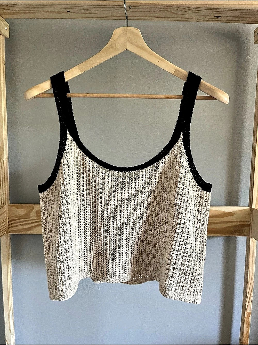 Madewell Open Stitch Tank Top (Large)